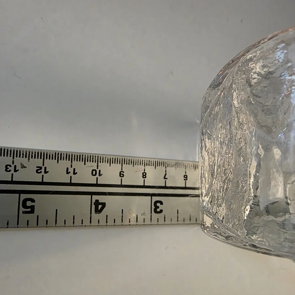 Sea Of Glasbruk Sweden Art Glass Vase Heart 4